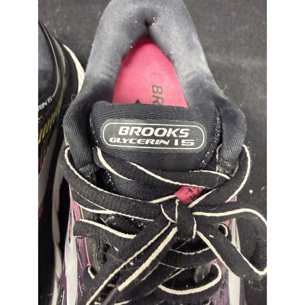Size 8 - Brooks Glycerin 15 Pink Peacock W - Picture 2 of 10